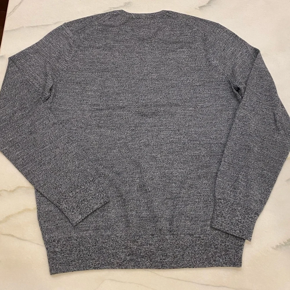 Fairlane Mens Sweater Size Large Gray Merino Wool NWOT